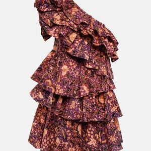 Ulla Johnson Naomi Printed Cotton Poplin Mini dress